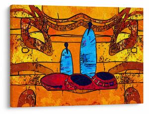Obraz - Starověká malba (70x50 cm)