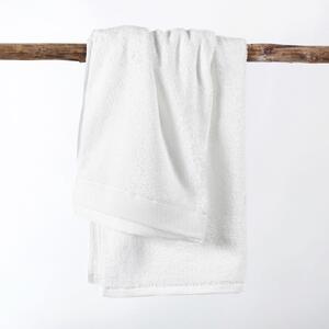 Goldea modalový ručník/osuška s přírodním vláknem - bílý 30 x 50 cm