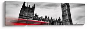 Obraz - Londýnské Houses of Parliament (170x50 cm)