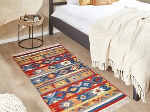 Vlněný kelimový koberec 80 x 150 cm vícebarevný NORAKERT