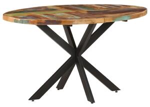 Jídelní stůl 140 x 80 x 75 cm masivní recyklované dřevo