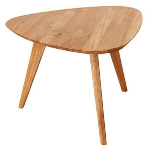 Dubový oválný stolek 67x68 cm Orbetello
