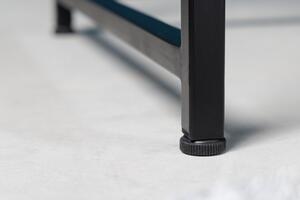 Designový odkládací stolek Damaris 40 cm černý