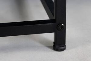 Designový konferenční stolek Damaris II 100 cm černý