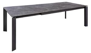 Roztahovací jídelní stůl Narissara X7 180-240 cm granit - vzor mramor