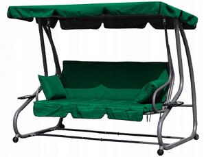 Zahradní houpačka MultiGarden G2025-B GREEN 110x160 cm zelená