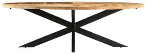 Jídelní stůl 240 x 100 x 75 cm hrubé mangovníkové dřevo
