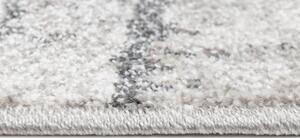 Béžovo šedý designový koberec s abstraktním vzorem Šířka: 60 cm | Délka: 100 cm
