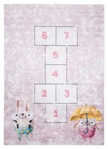 Dětský koberec s motivem zvířátek a her školka Šířka: 120 cm | Délka: 170 cm