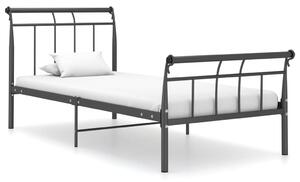Rám postele černý kov 90 x 200 cm