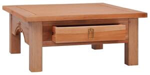 Konferenční stolek 68 x 68 x 30 cm masivní mahagonové dřevo