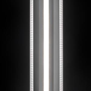 Slamp LED stojací lampa Modula lineární, skládaná, světle šedá