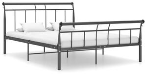 Rám postele černý kovový 140 x 200 cm