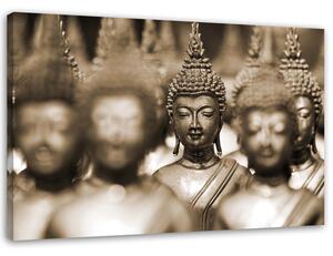 Obraz na plátně Buddha v davu Rozměry: 60 x 40 cm