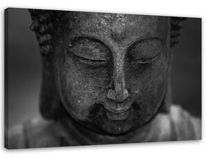 Obraz na plátně Hlava meditujícího Buddhy Rozměry: 60 x 40 cm