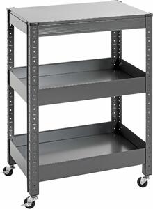 SERVÍROVACÍ VOZÍK, antracitová, 50/32/75 cm XXXL, Online Only
