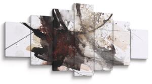 Obraz abstraktní malby (210x100 cm)