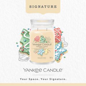 Yankee Candle vonná svíčka Signature ve skle velká Christmas Cookie 567 g