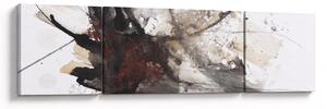 Obraz abstraktní malby (170x50 cm)