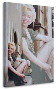 Obraz na plátně Marilyn Monroe - filmová hvězda Rozměry: 40 x 60 cm