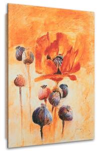 Gario Obraz Kvetoucí máky jako ručně malovaný Velikost: 40 x 60 cm, Provedení: Panelový obraz