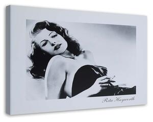 Obraz na plátně Rita Hayworth - portrét divy Rozměry: 60 x 40 cm