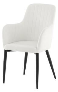 Jídelní židle Comfort, 2ks, bílá, S57xD62xV93