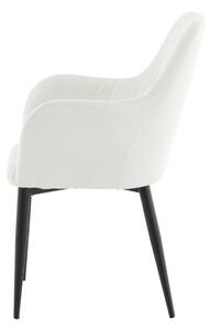 Jídelní židle Comfort, 2ks, bílá, S57xD62xV93