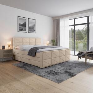POSTEL BOXSPRING, 180/200 cm, béžová MID.YOU, Online Only