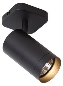 Moderní stropní svítidlo černé GU10 70mm - Jeana Luxe