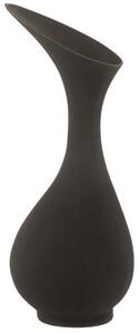 Černá hliníková váza J-Line Rutie 60 cm