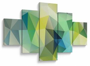 Obraz geometrické abstrakce (125x70 cm)