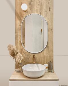 GieraDesign Zrcadlo Ambient Slim White Rozměr: 50 x 70 cm
