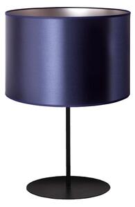 Duolla Stolní lampa CANNES 1xE14/15W/230V 20 cm modrá/stříbrná/černá DU603041