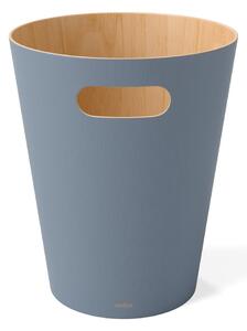 Modrý odpadkový koš 7,5 l Woodrow – Umbra