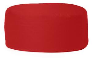 Atelier del Sofa Zahradní taburet Round Pouf - Red, Červená