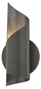 HUDSON VALLEY nástěnné svítidlo EVIE ocel starobronz G9 1x6W H161101-OB-CE