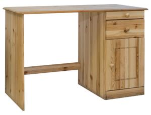 Psací stůl se zásuvkami 110 x 50 x 74 cm masivní borové dřevo