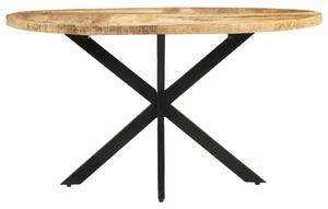 Jídelní stůl 140 x 80 x 75 cm masivní mangovníkové dřevo