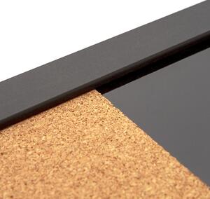 Combi Board – kombinovaná křídová tabule / korek, 900 x 600 mm