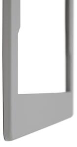 Kovový nasouvací rám - Insert frame A3, stříbrný, na šířku