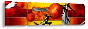 Obraz - Malba lidskosti (170x50 cm)