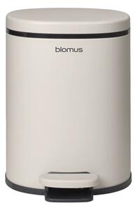 Krémový nášlapný ocelový odpadkový koš 5 l Para – Blomus