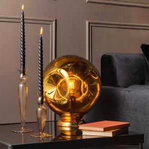 LEITMOTIV Stolní lampa Blown zlatá 29 cm