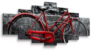Obraz - Historický bicykl (210x100 cm)