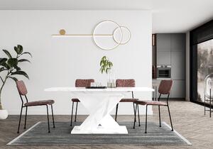 Rozkládací stůl TOXX 160 Kombinace barev: TOXX 160 table bianco marble white