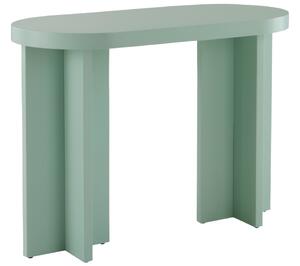 Jotex Zelený lakovaný psací stůl CRUZ MINI 100 x 50 cm