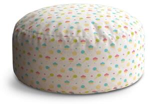 Sablio Taburet Circle Zmrzlinky s muffiny: 38x48 cm