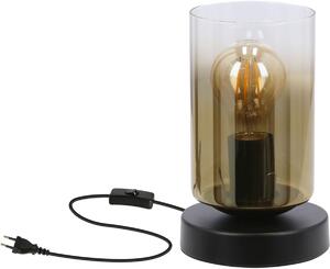 Candellux Aspra stolní lampa 1x60 W černá 41-17116