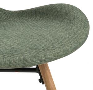 BATILDA WOOD židle zelená